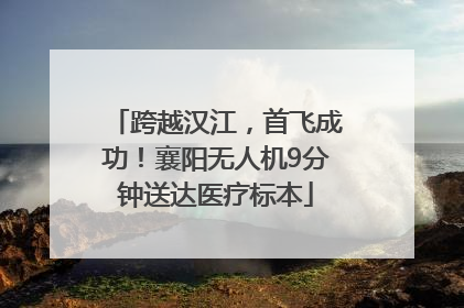 跨越汉江，首飞成功！襄阳无人机9分钟送达医疗标本